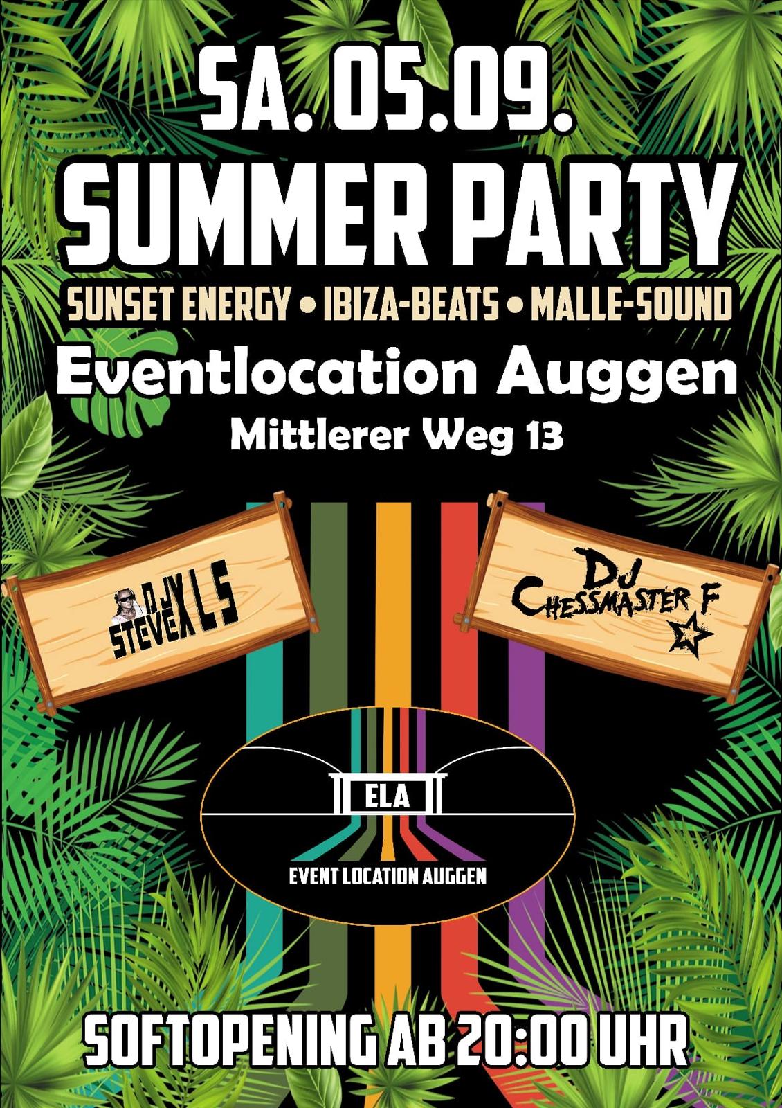 Softopening - Summer Party